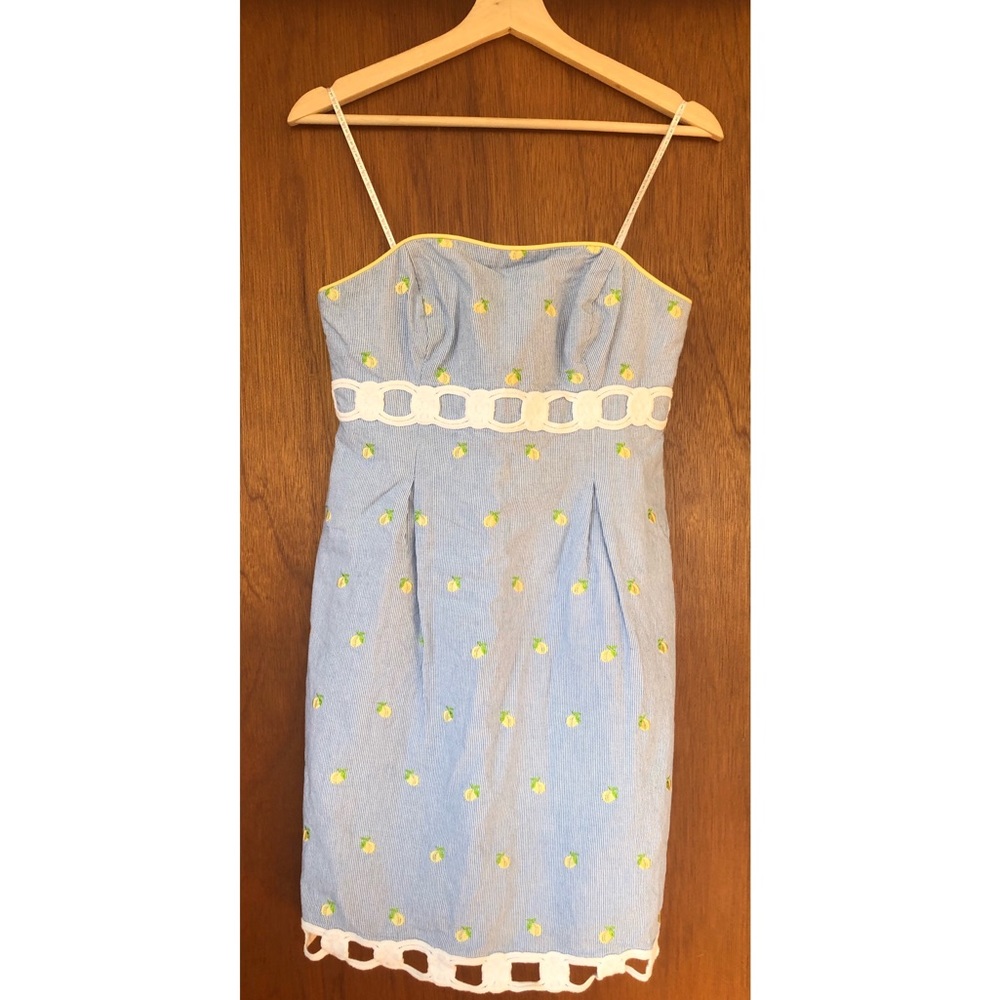 Lilly Pulitzer Stripes & Lemons Dress